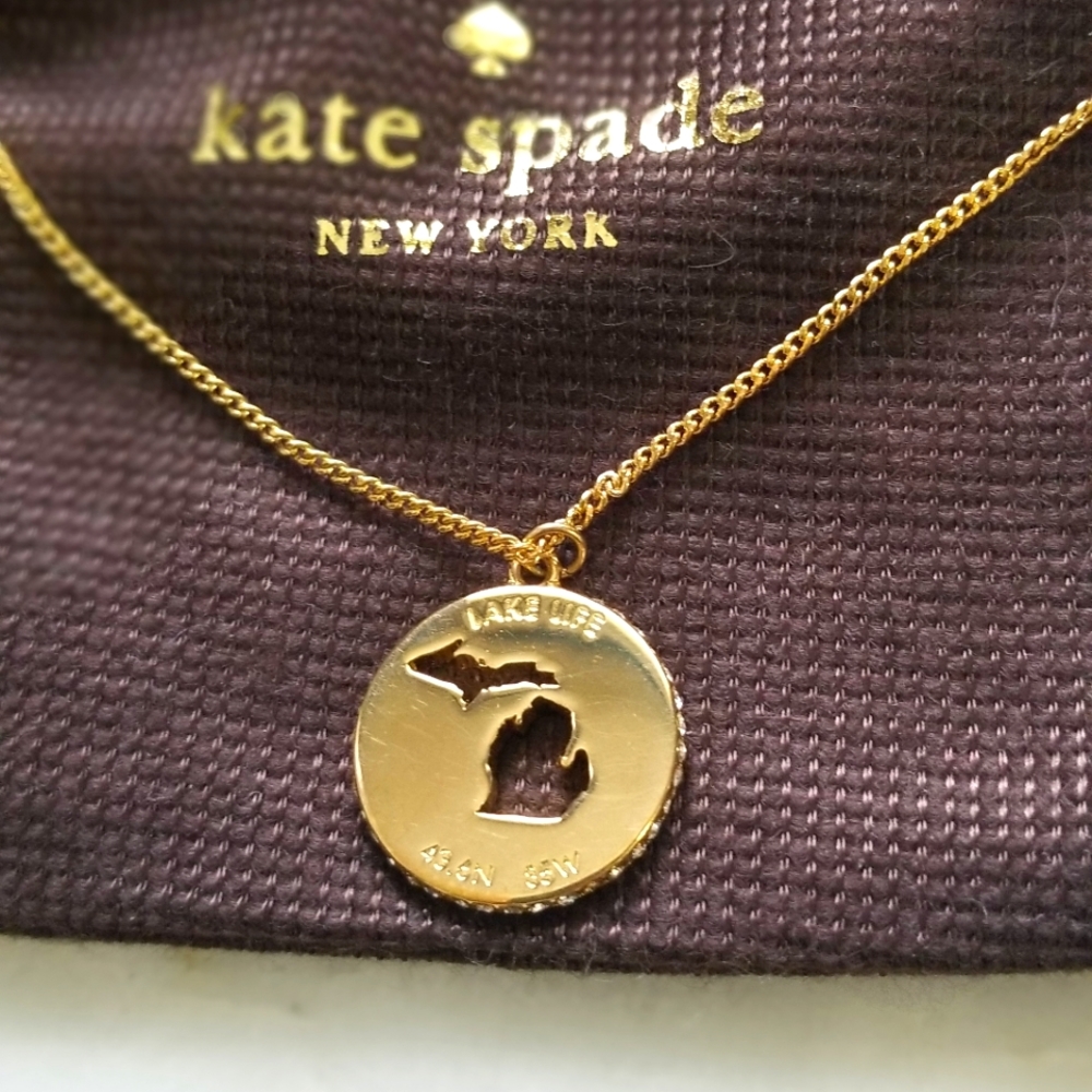 Kate Spade Michigan Lake Life Necklace